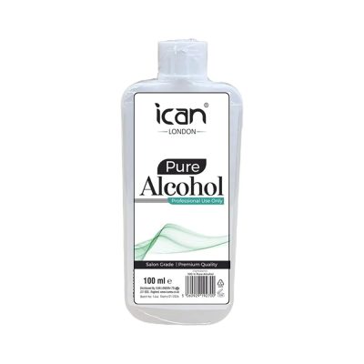 Pure Alcohol For Nail Gel Polish Prep & Wipe Residue Cleanser