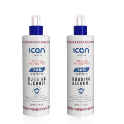First aid Antiseptic 70% 1 litre (2 x 500ml)