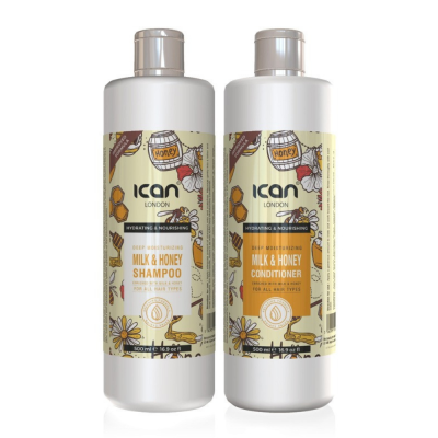 iCan London Milk and Honey Shampoo and Conditioner