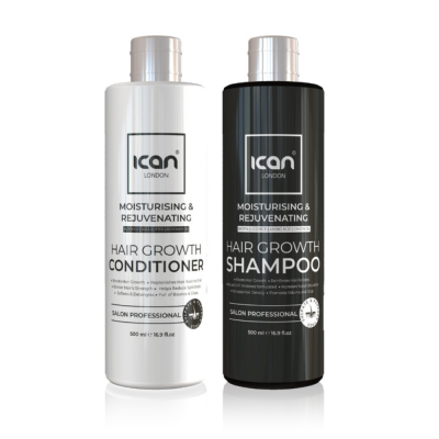iCan London Moisturising and Rejuvenating Shampoo and Conditioner