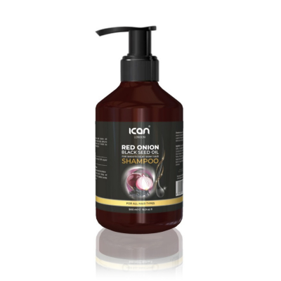 ican London Red Onion and Black Seed Shampoo