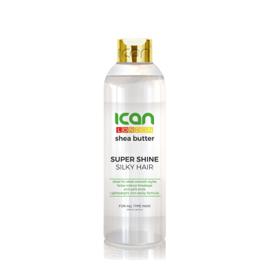 Ican London Shea Butter Super Shine Silky Hair